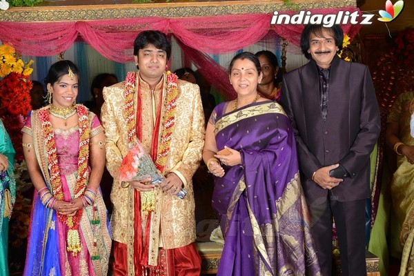 Superstar @ PRO Diamond Babu's Son wedding